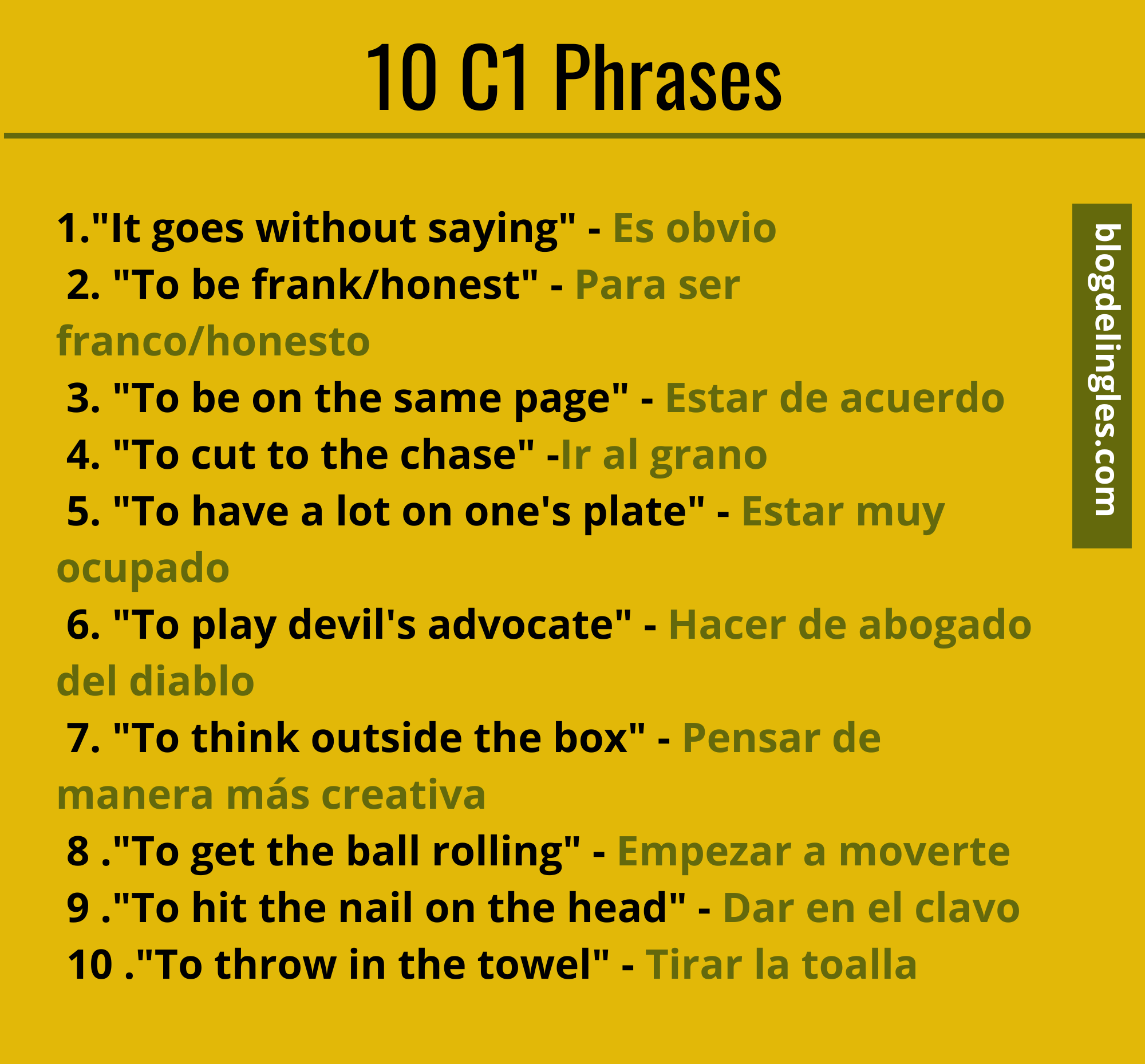 En este momento estás viendo 10 frases útiles en inglés que debes conocer