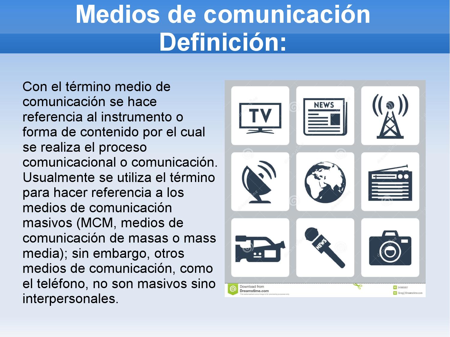 En este momento estás viendo Medios de Comunicación: Definición y Ejemplos